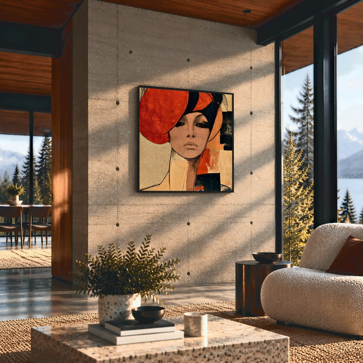 Vermilion Beret