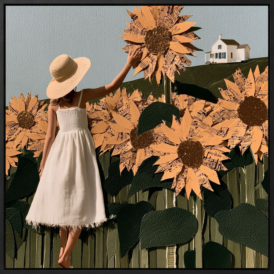 Among the Sunflowers
