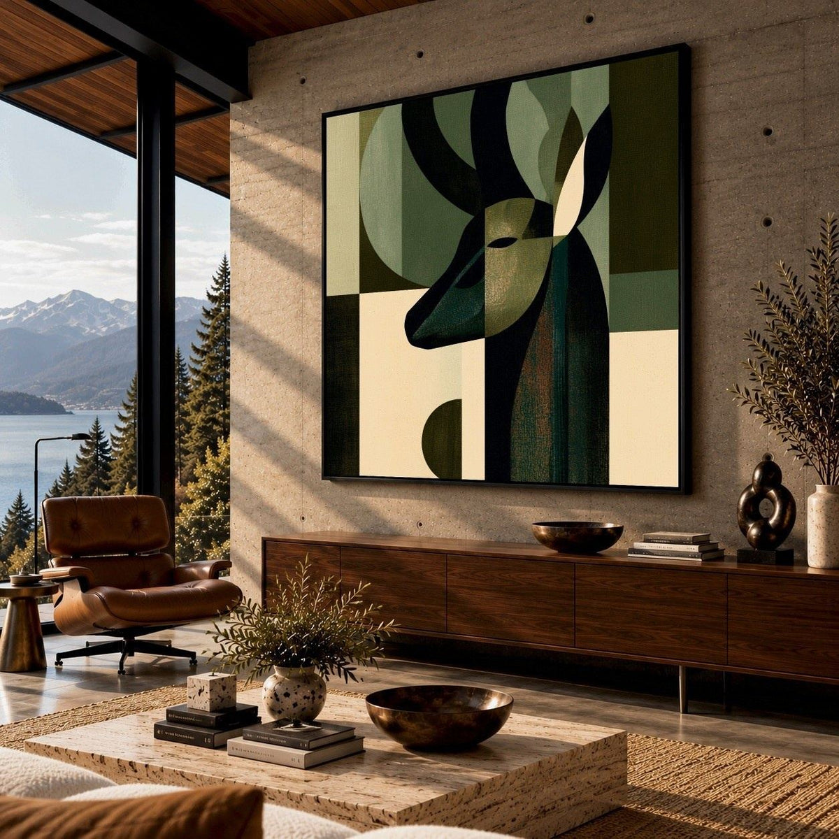 Antelope in Olive