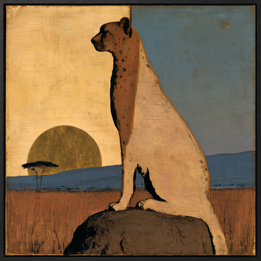 Cheetah on the Rock