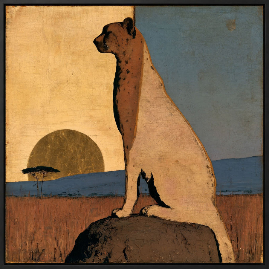 Cheetah on the Rock