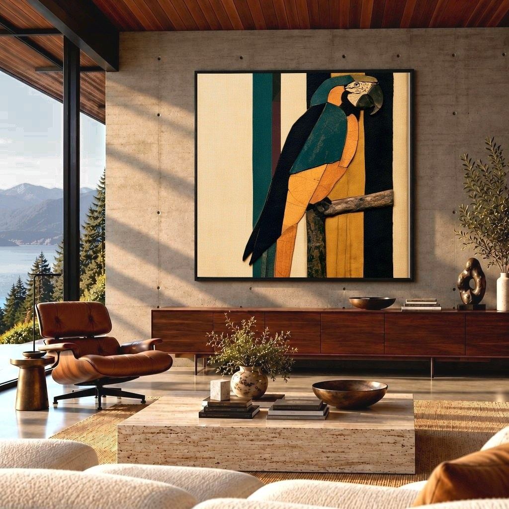 Cubist Macaw
