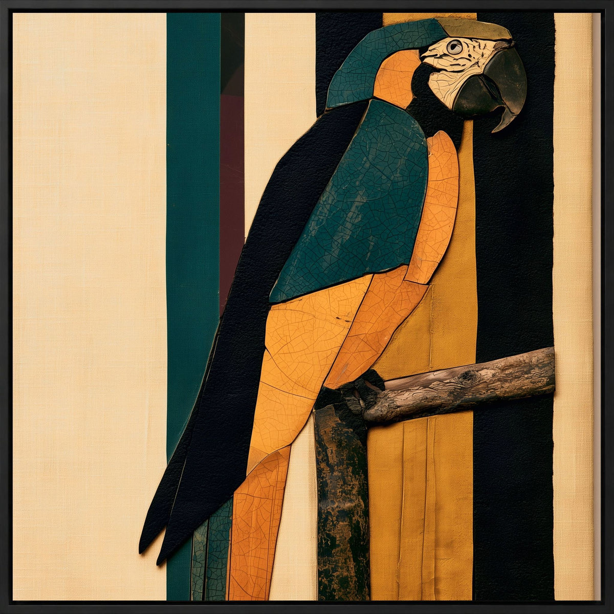 Cubist Macaw