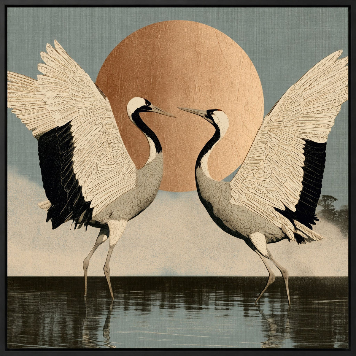 Dancing Cranes