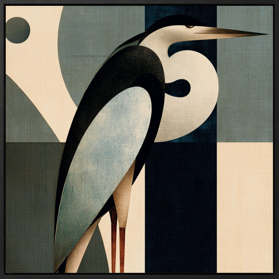 Grey Heron Study
