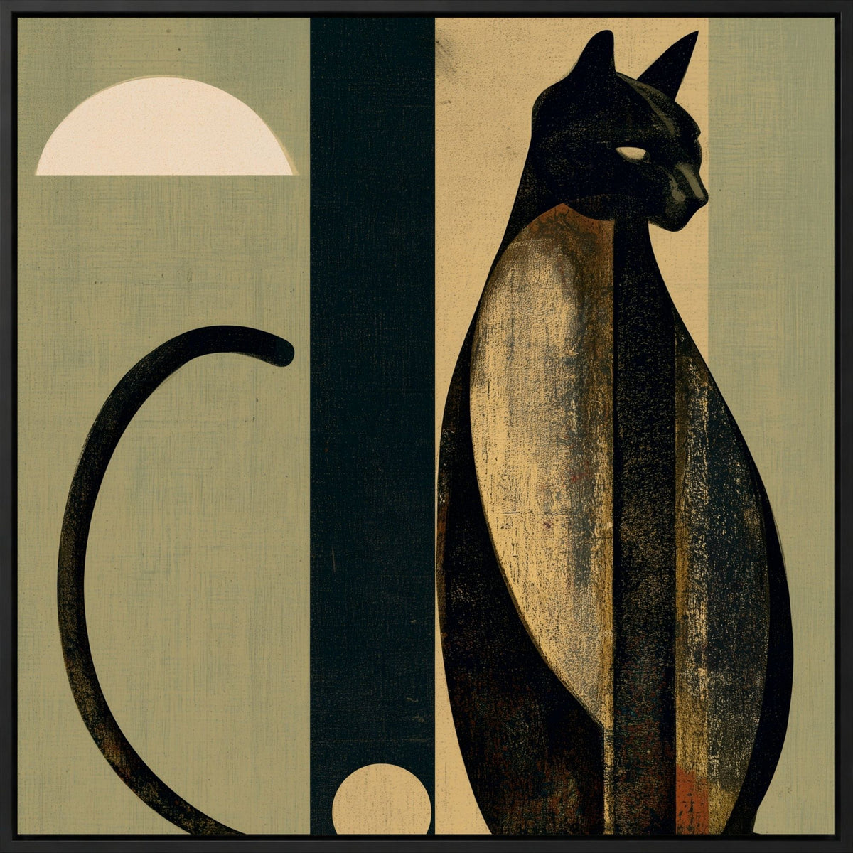 Half-Sun Cat