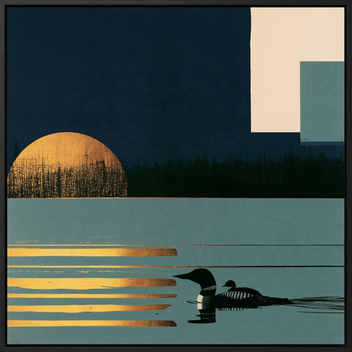 Loon and Chick