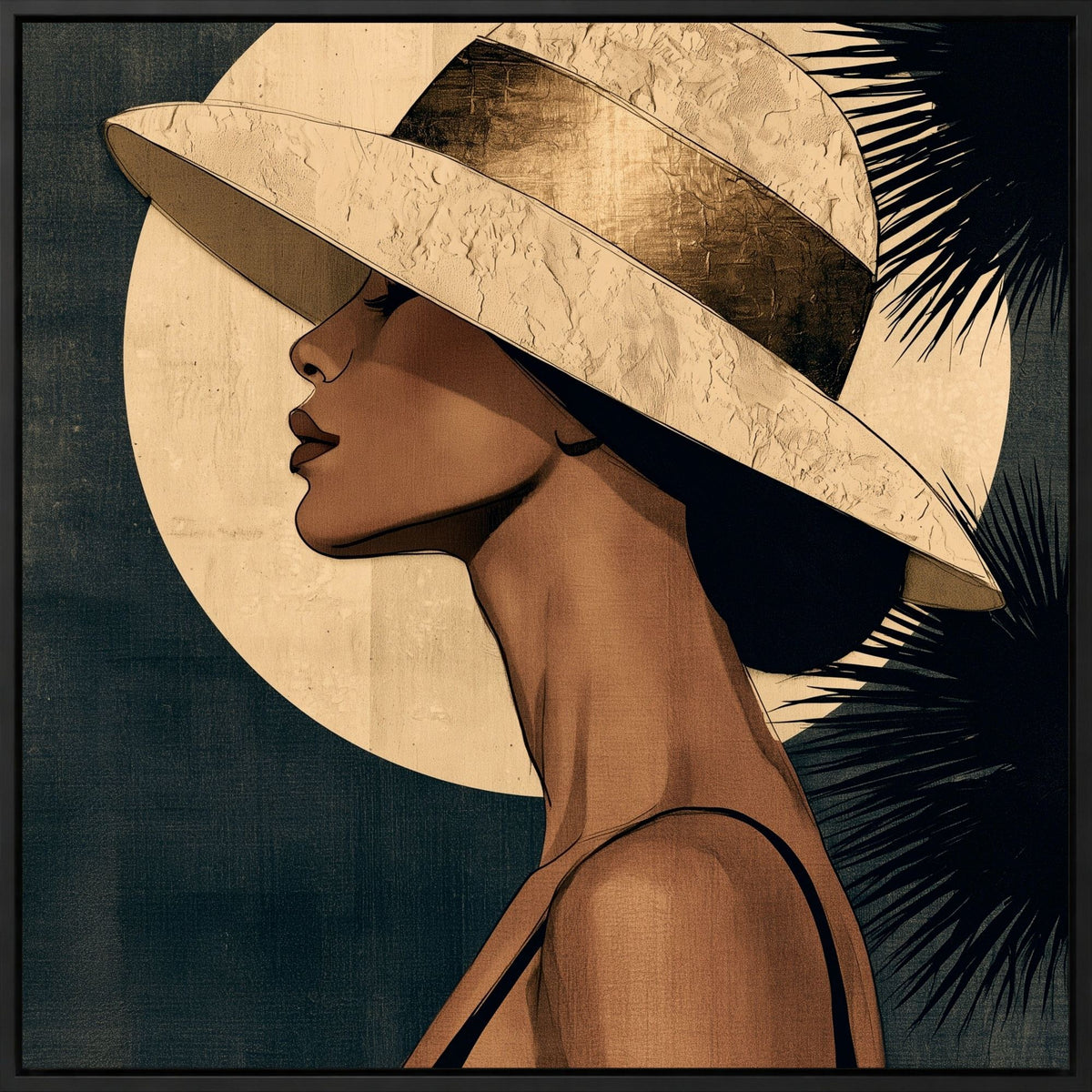 Moon Behind the Brim