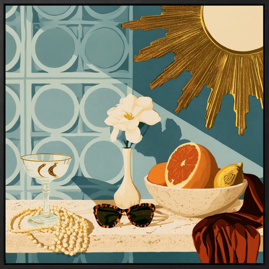 Sunburst and Pearls