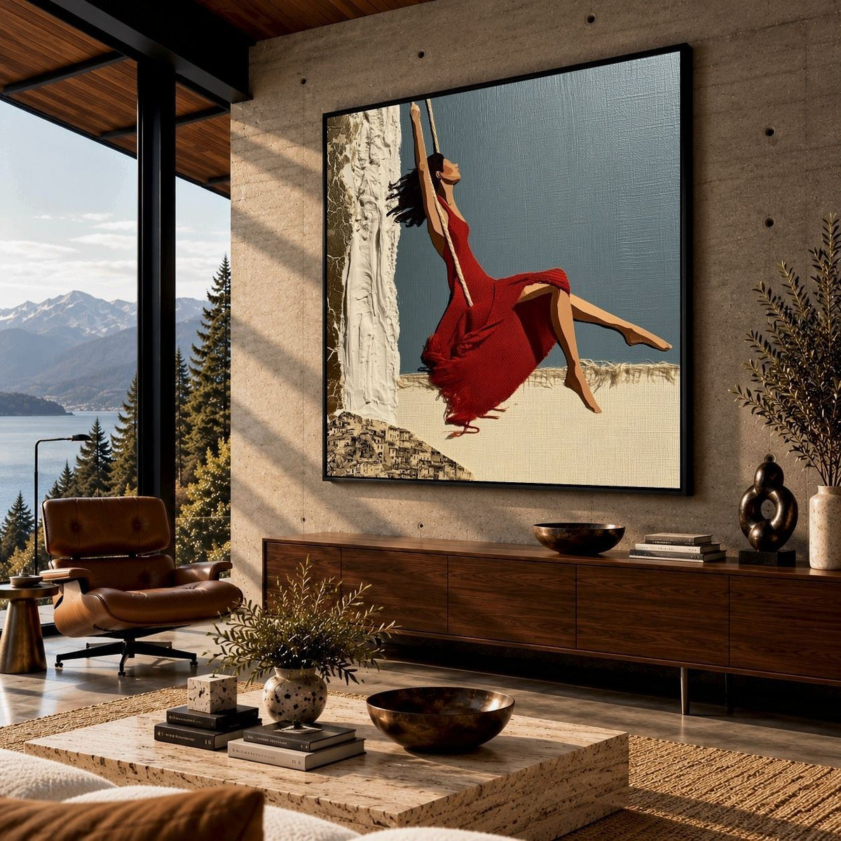 Swing Above the Village