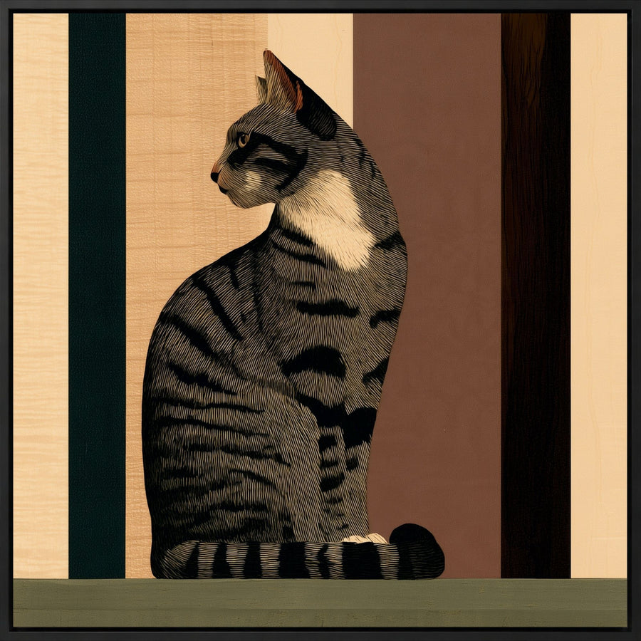 Tabby in Profile