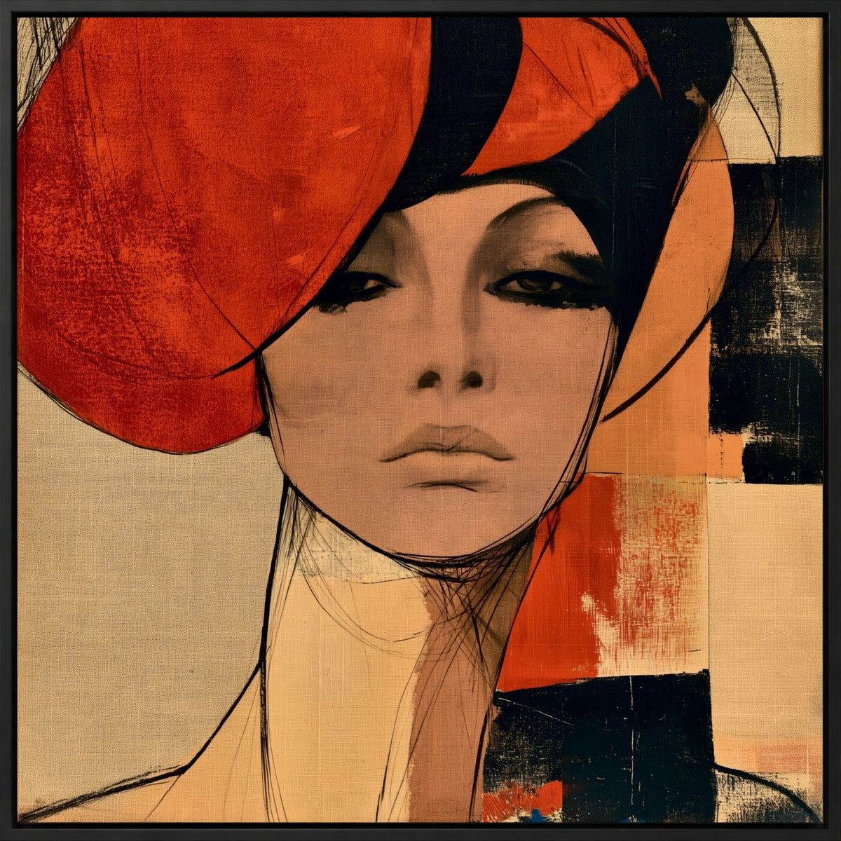 Vermilion Beret
