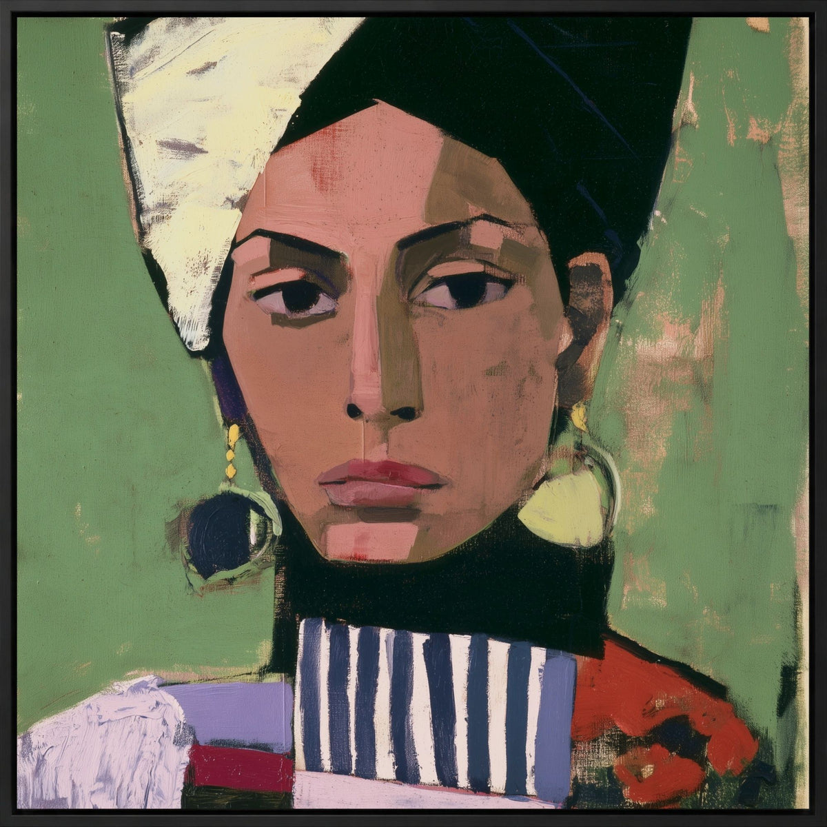 Woman on Green